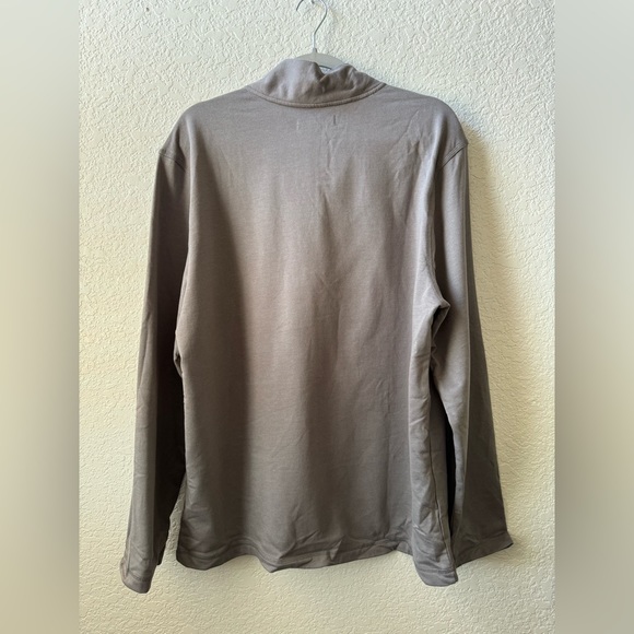 Tommy Bahama Quarter (1/4) Zip Top - Large - Gray - Picture 2 of 5